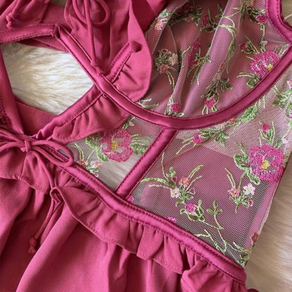 Camila Sleeved Slip Dress FLL - Picture 6 of 6